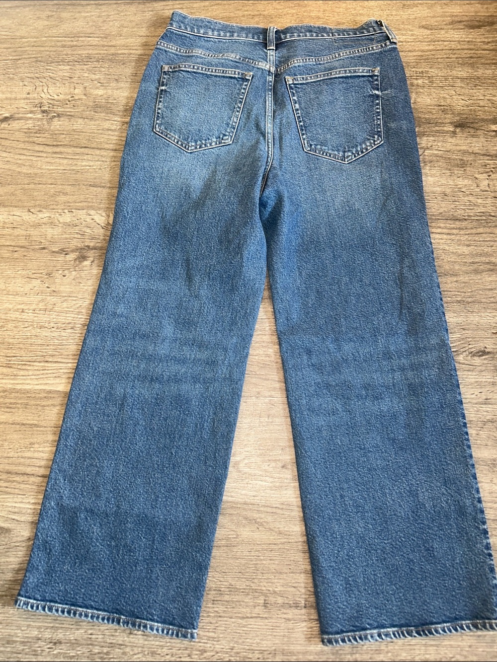 J.Crew Slim Wide Crop Jeans Women’s 28 Medium Wash High Rise 27.5” Inseam - Picture 7 of 8